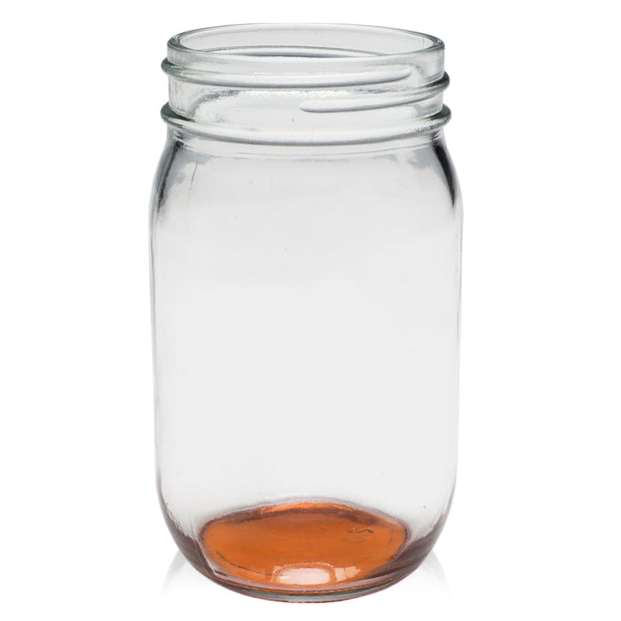 AA1608D Mason Jar Drinking Glass