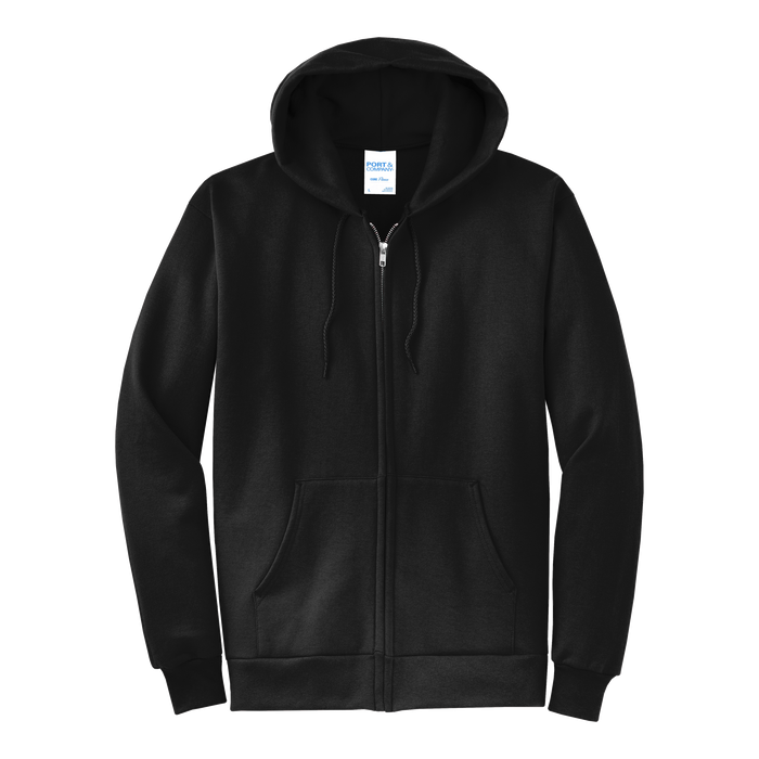 PC78ZH Core Fleece Full-Zip Hooded Sweatshirt