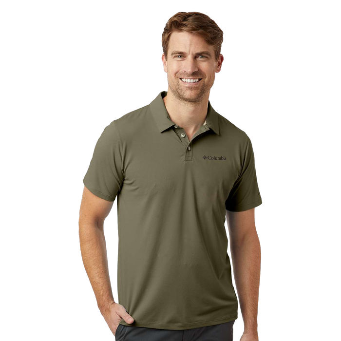 211856 Mens Tech Trail Utility Polo