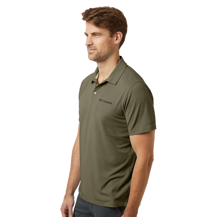 211856 Mens Tech Trail Utility Polo