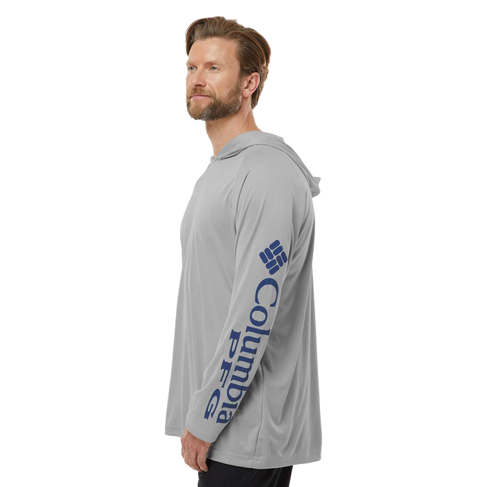 212482 Mens PFG Terminal Tackle Hooded Long Sleeve T-Shirt