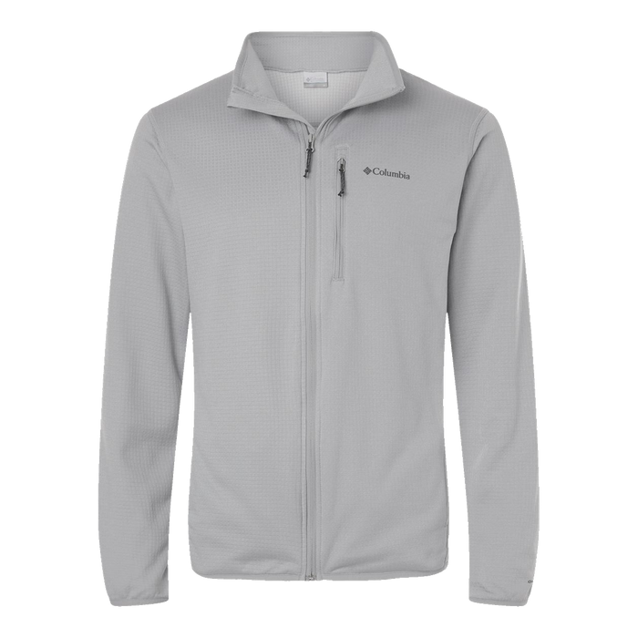 213684 Mens Essential Hike Grid Fleece Full-Zip