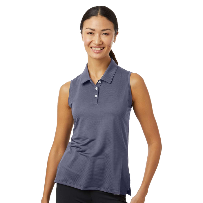 A1005 Ladies Ottoman Sleeveless Polo