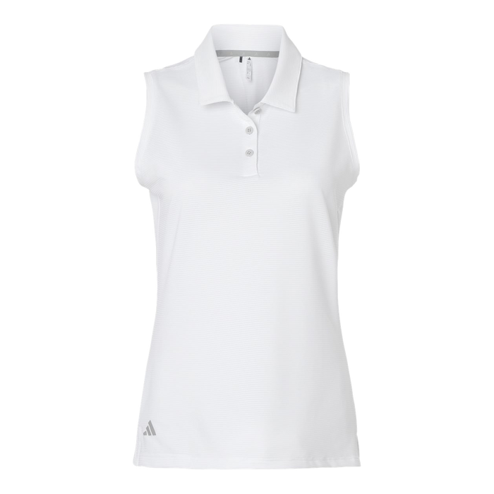 A1005 Ladies Ottoman Sleeveless Polo