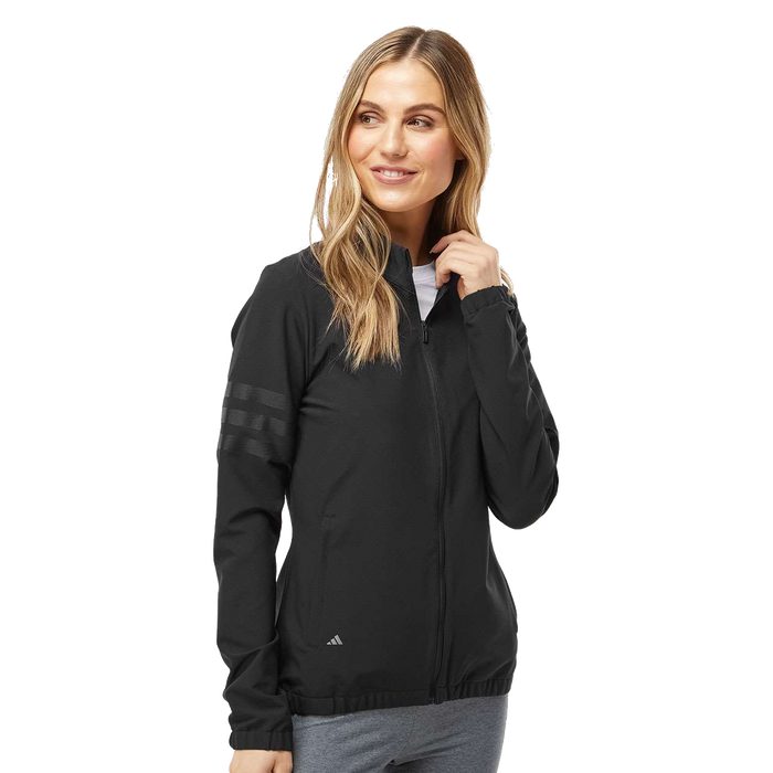 A268 Ladies Wind Resistant Full-Zip Jacket