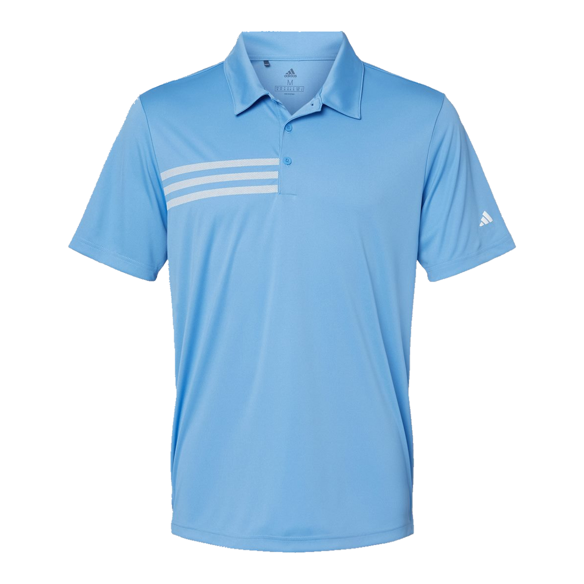 A324 Mens 3-Stripe Chest Polo — Shilling Sales, Inc