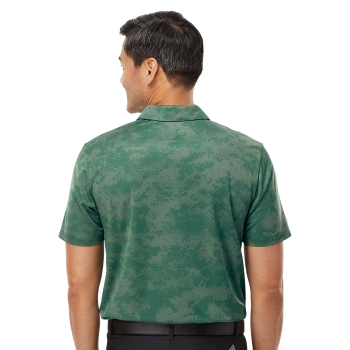 A550 Mens All Over Camo Print Polo