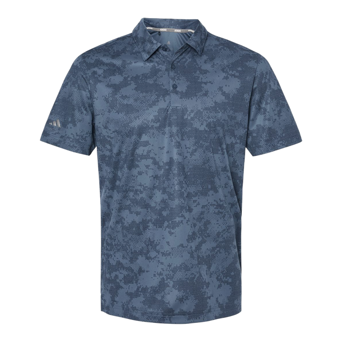 A550 Mens All Over Camo Print Polo