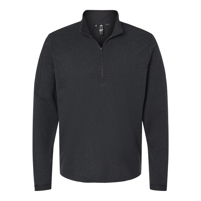 A554 Mens 3-Stripes Quarter-Zip Sweater Pullover
