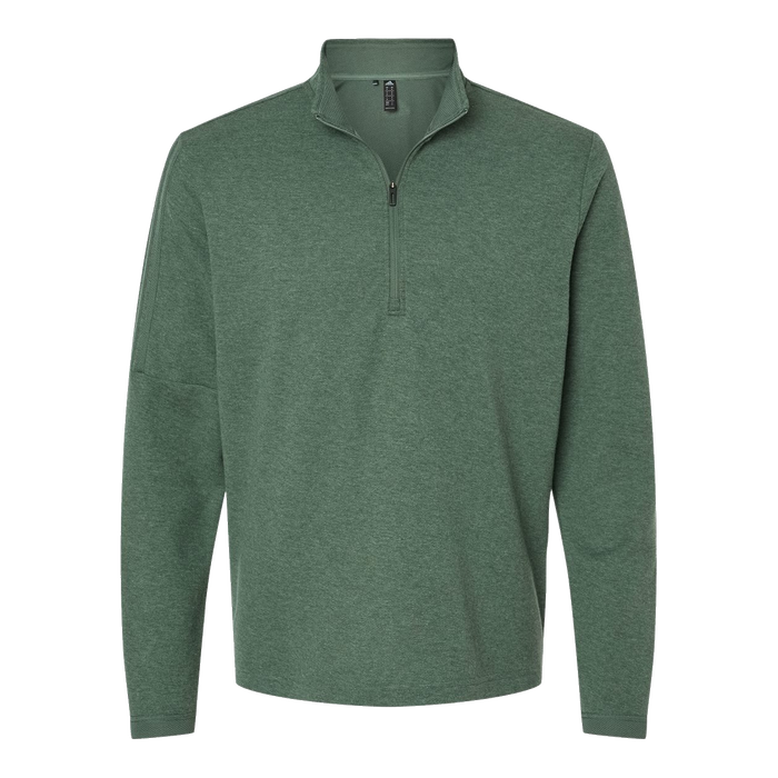 A554 Mens 3-Stripes Quarter-Zip Sweater Pullover