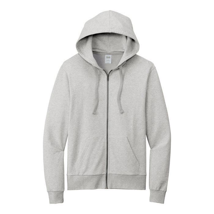 AL4002 Organic French Terry Full-Zip Hoodie