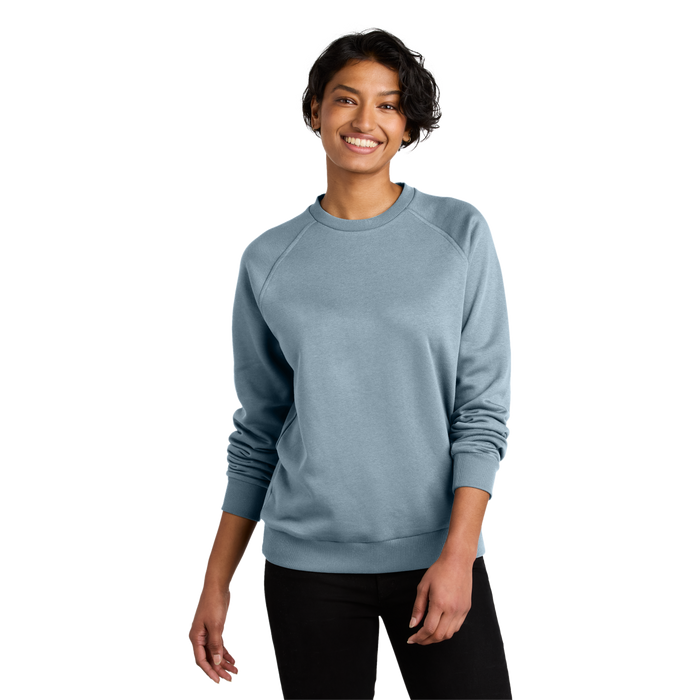 AL5004 Organic CVC Fleece Crewneck Sweatshirt