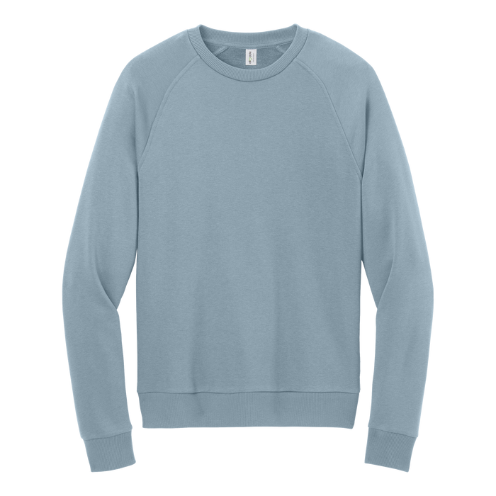 AL5004 Organic CVC Fleece Crewneck Sweatshirt