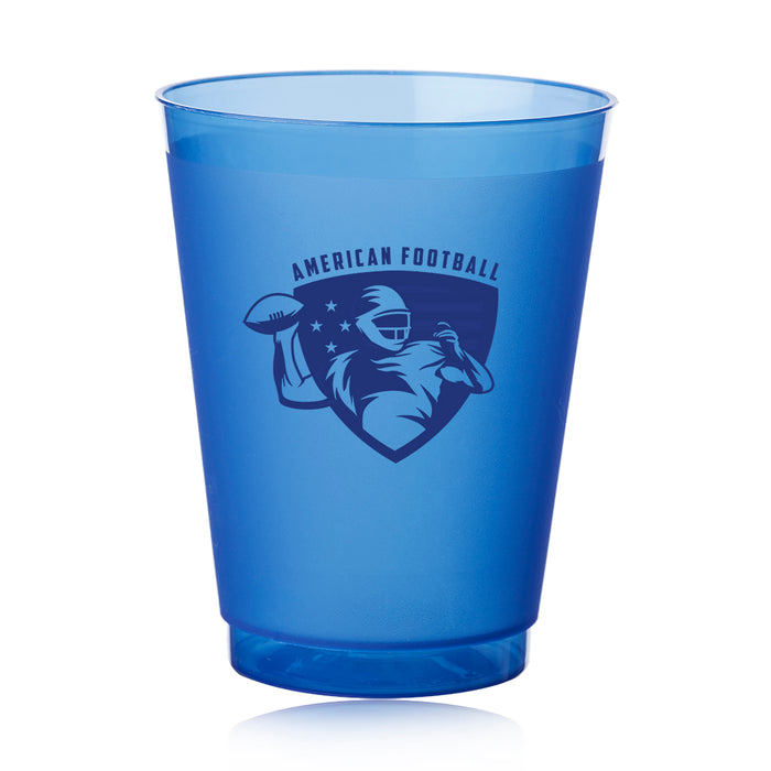 AFF16  16 oz. Flex Frosted Plastic Stadium Cups