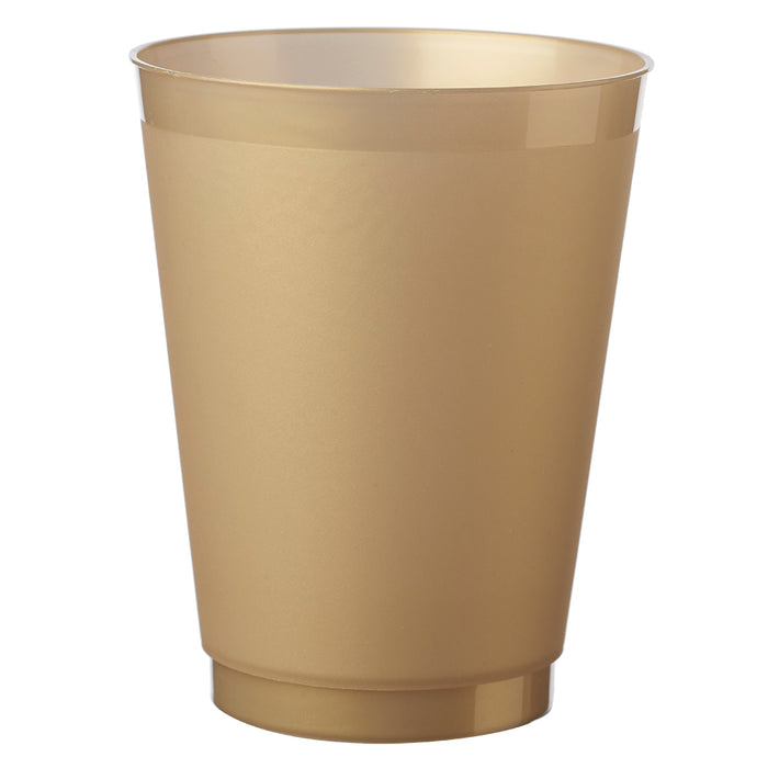 AFF16  16 oz. Flex Frosted Plastic Stadium Cups