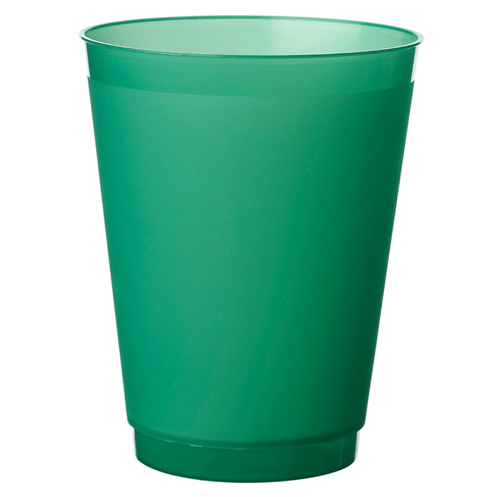 AFF16  16 oz. Flex Frosted Plastic Stadium Cups