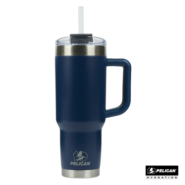 PL1008 Recycled Double Wall Stainless Steel 40 oz Travel Tumbler