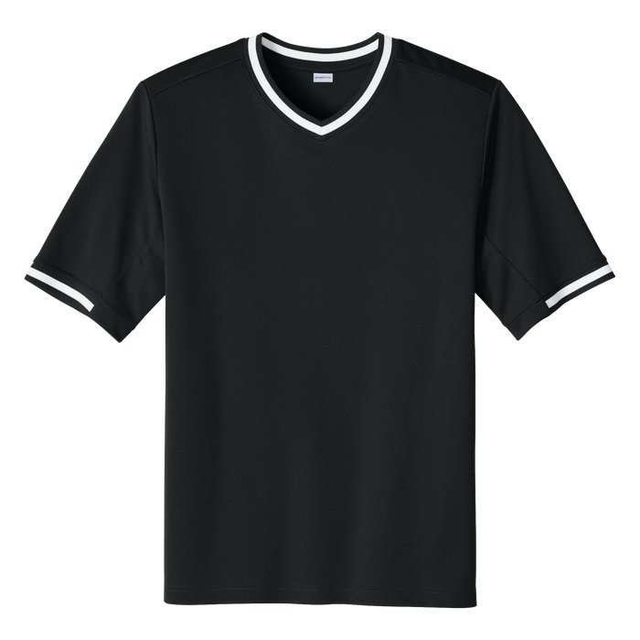 YST221 Youth Tough Mesh V-Neck Baseball Jersey