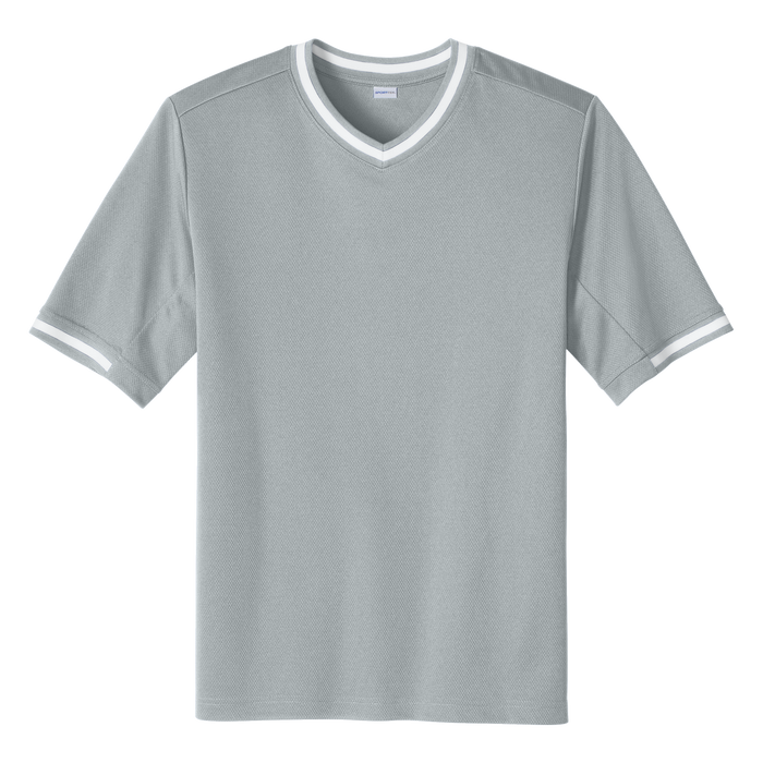 YST221 Youth Tough Mesh V-Neck Baseball Jersey