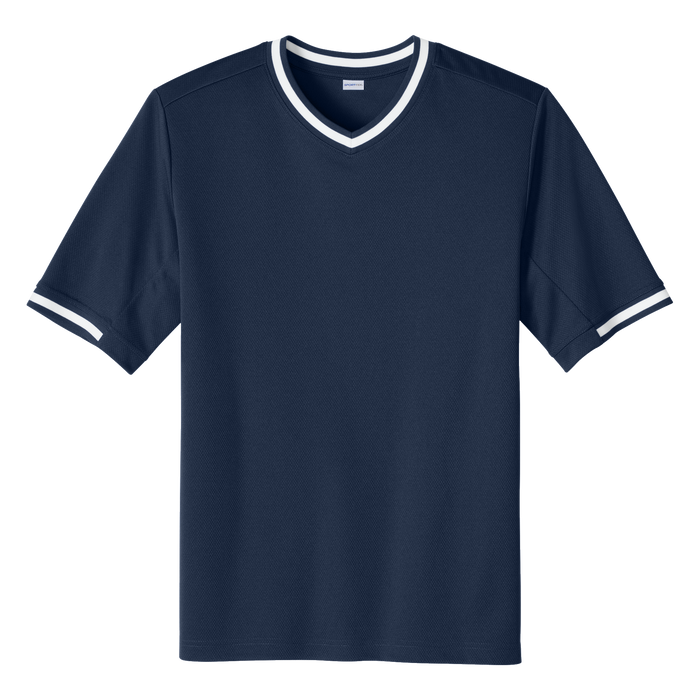 YST221 Youth Tough Mesh V-Neck Baseball Jersey