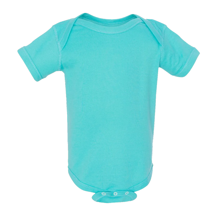 CY1812 Infants Short Sleeve Rib Bodysuit