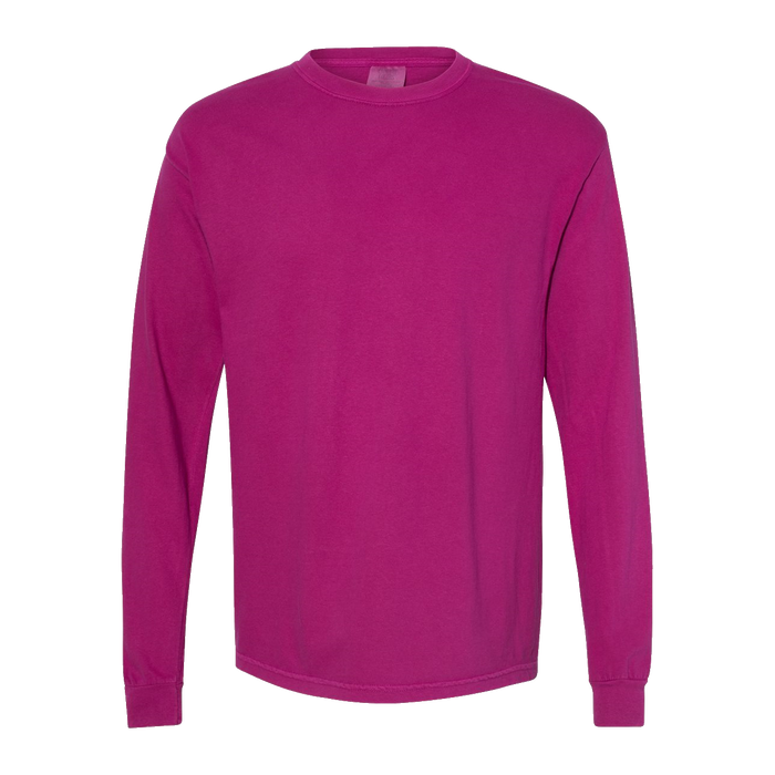 Dyed Garment Inc Ringspun Tee Long Sleeve Heavyweight Shilling — 6014 Sales,