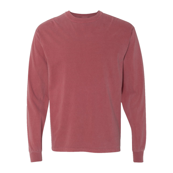 Long Sales, Shilling Ringspun — Sleeve Dyed Garment Inc Tee 6014 Heavyweight