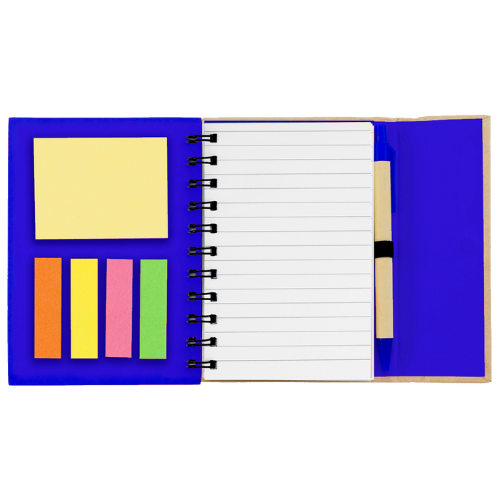 6106 Spiral Notebook with Sticky Notes