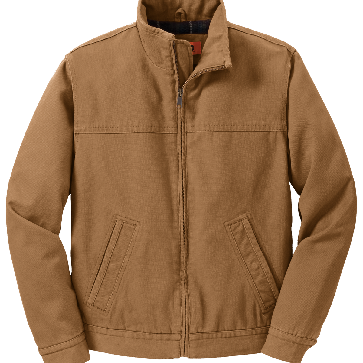 CSJ40 Men's Washed Duck Cloth Flannel-Lined Work Jacket — Shilling CSJ40 Men's Washed Duck Cloth Flannel-Lined Work Jacket — Shilling