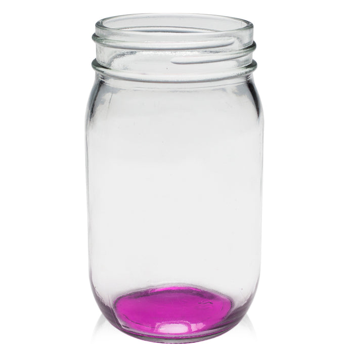 AA1608D Mason Jar Drinking Glass