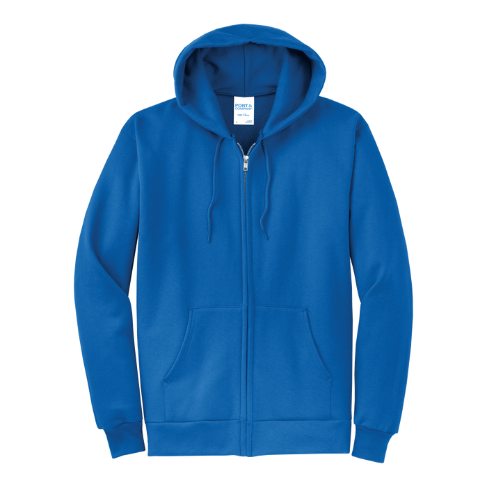 PC78ZH Core Fleece Full-Zip Hooded Sweatshirt